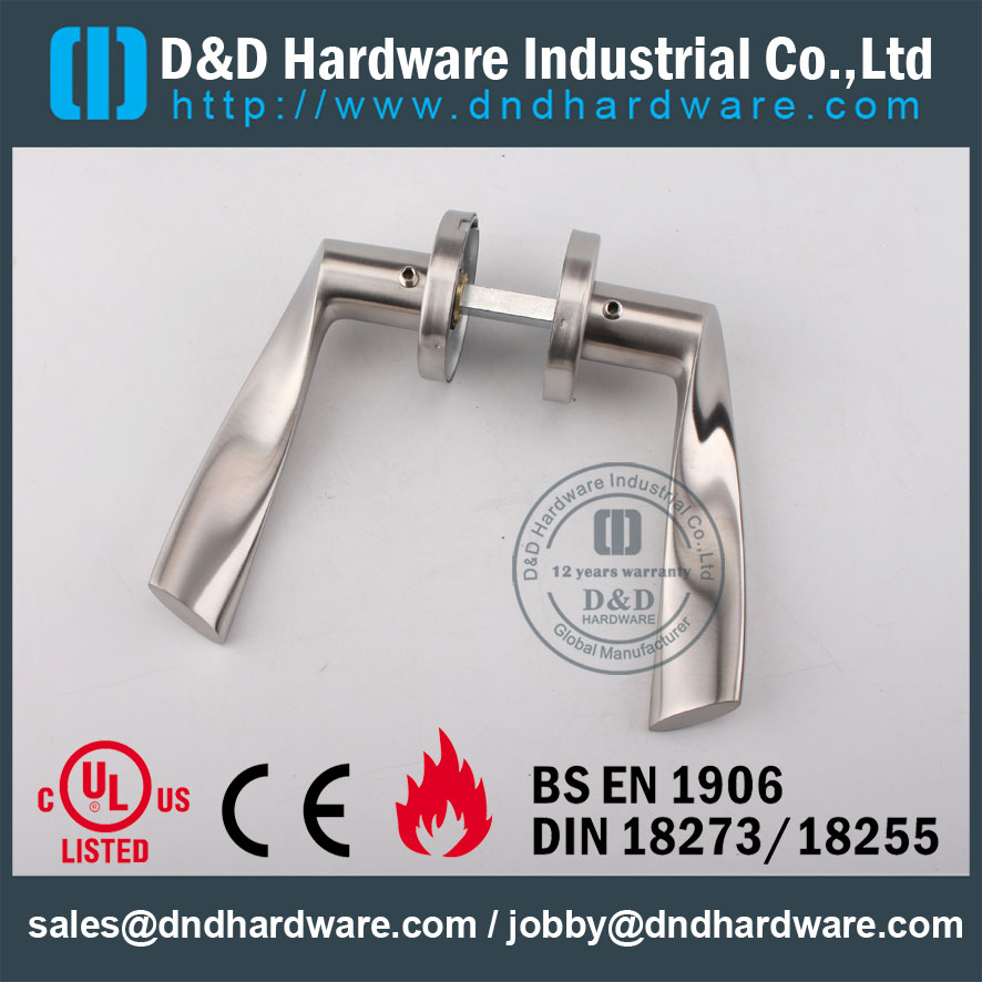 D&D Hardware-Architectural Hardware Solid lever handle DDSH002