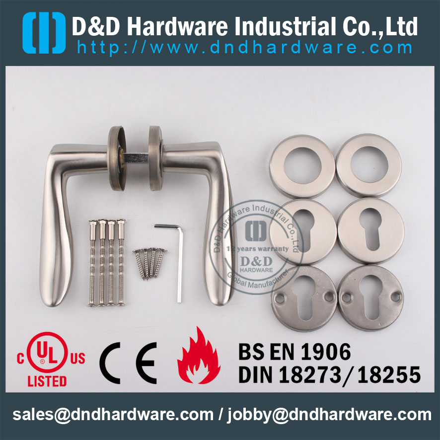 D&D Hardware-Architectural Hardware SS304 Door handle DDSH006