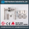 Grade 201 Tubular Fire Rated Hollow Lever Door Handle for Front Metal Door -DDTH007