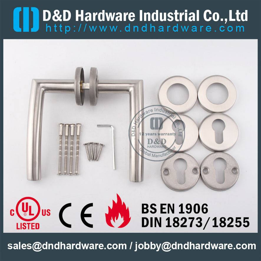D&D Hardware-Architectural Hardware Door Tube handle DDTH008