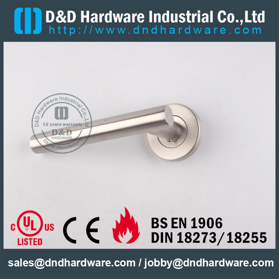 D&D Hardware-EN 1906 Fire Rated Door handle DDTH009