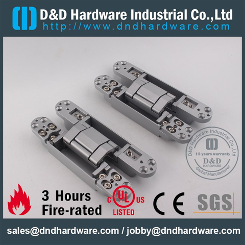 Zinc Alloy 80 KG Modern 3-D Adjustable Concealed Hinge-CH008
