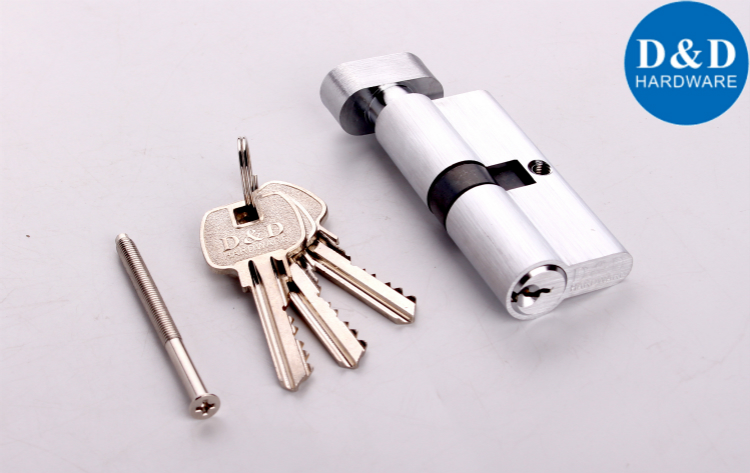 Solid Brass High Security Euro Cylinder-D&D Hardware