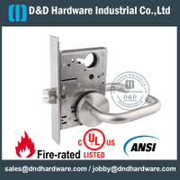 SS304 ANSI Mortise Passage Door Lock-DDAL01 F01