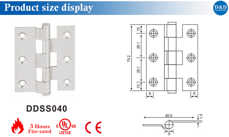 Product Size Display