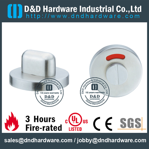 SUS316 exquisite thumb turn indicator for Bathroom Door -DDIK015