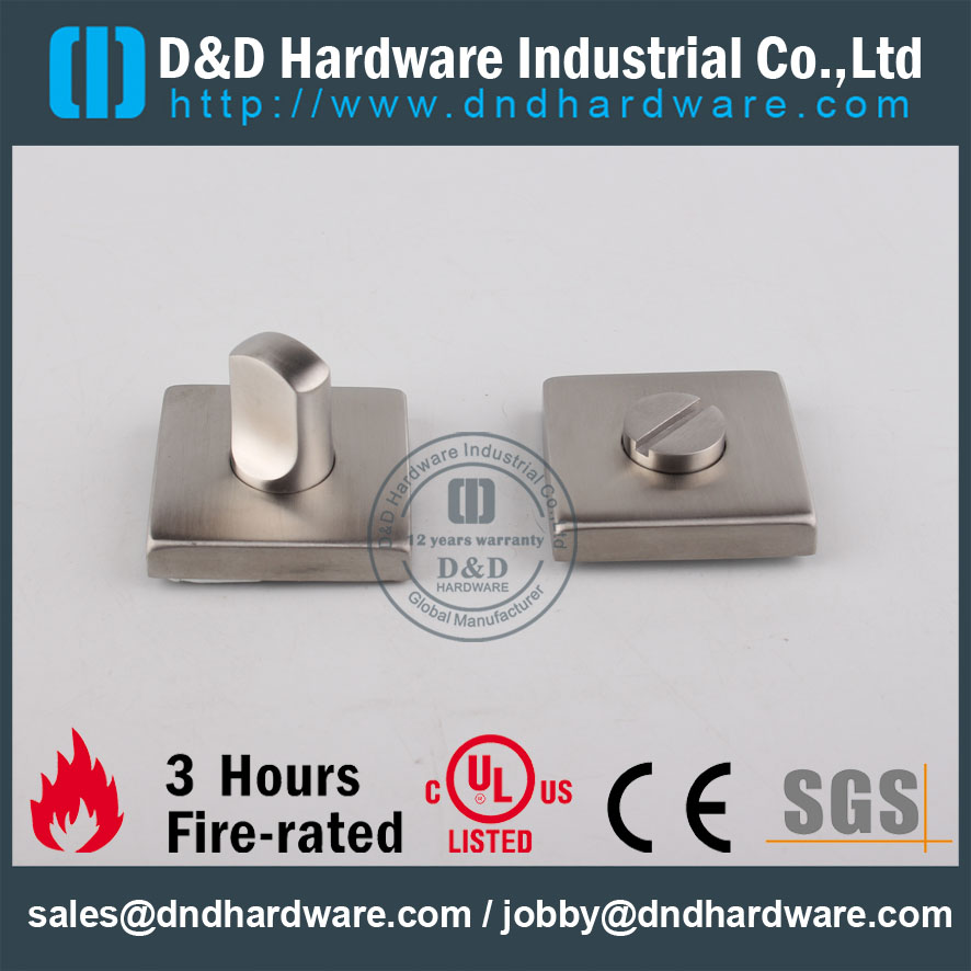 D&D Hardware-Stainless steel 304 Toliet Door knob with Indicator DDIK004