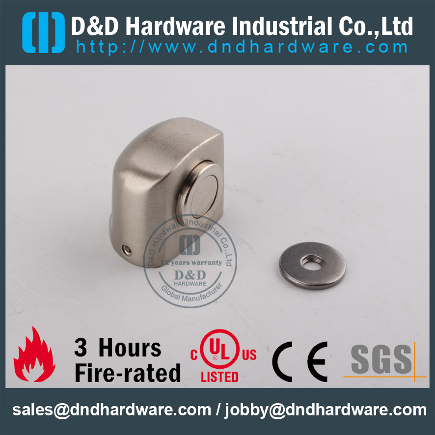 D&D Hardware-Stainless Steel 304 magnetic Door stopper DDDS032