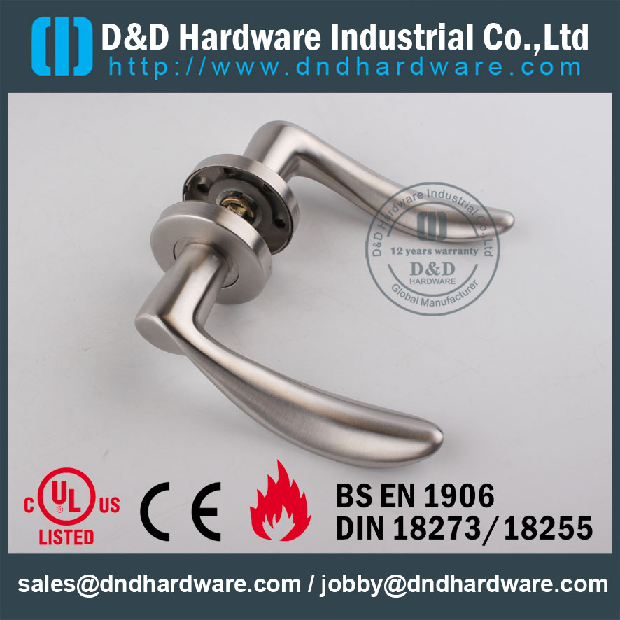 D&D Hardware-Door Accessories Solid lever handle DDSH006