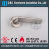 Commercial Stainless Steel Cast Solid Lever Handle on Rose for Office Doors -DDSH011