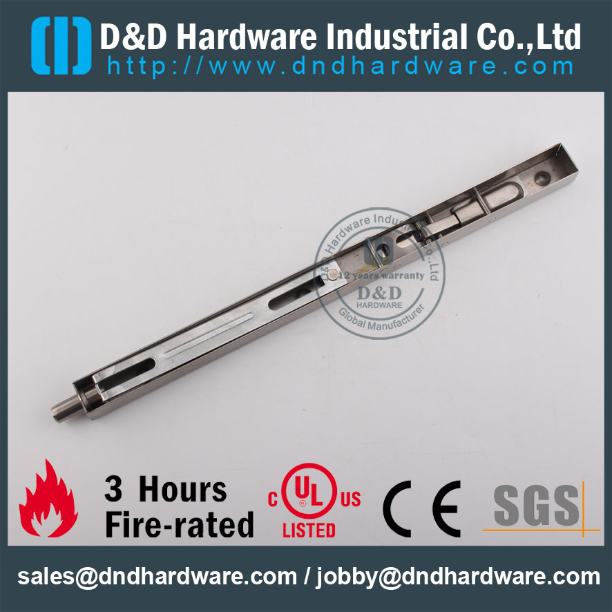D&D Hardware-Construction Hardware Stainless Steel Door Bolt DDDB008