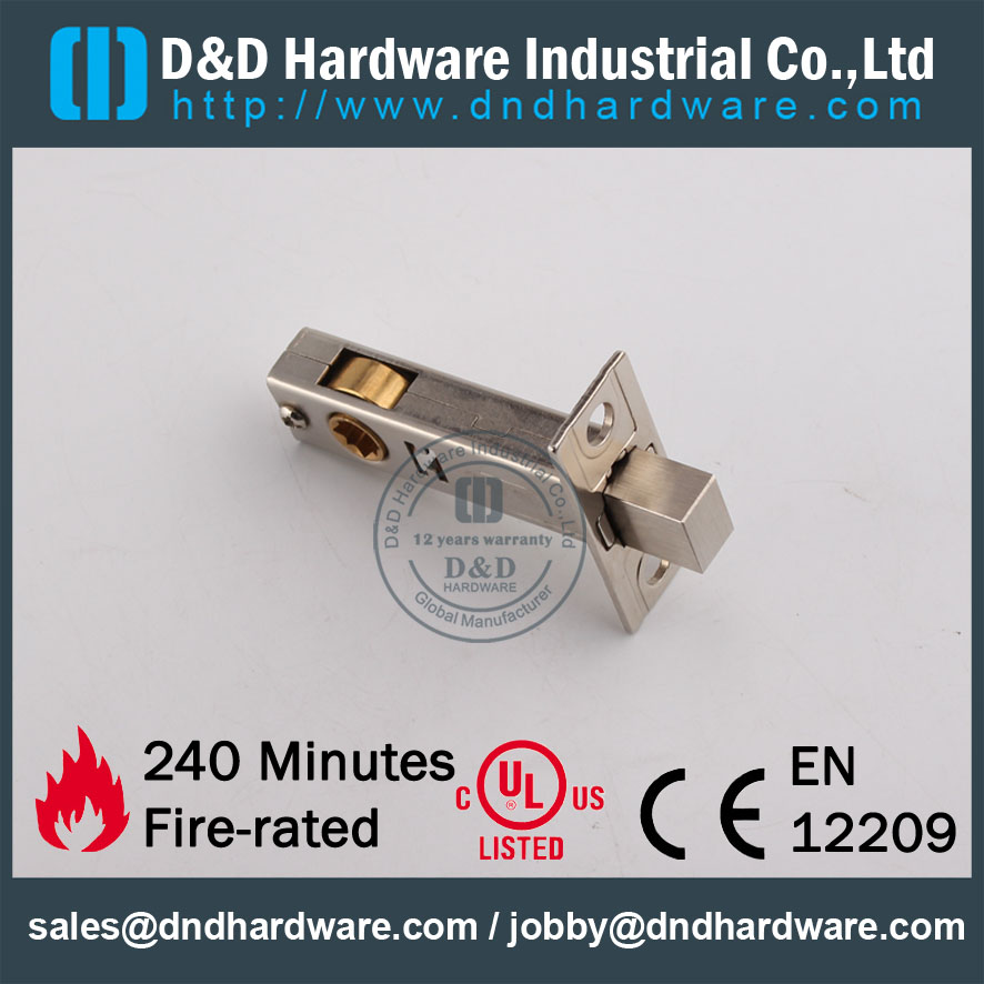 D&D Hardware-Modern Interior Sqaure Head WC-Deadbolt DDML033