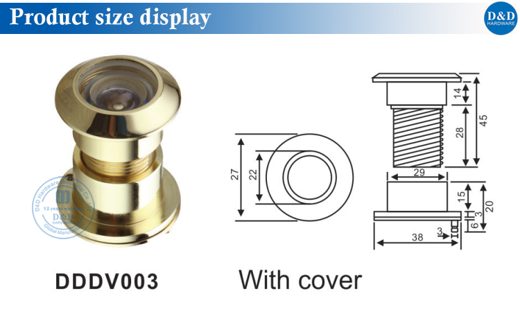 product size display