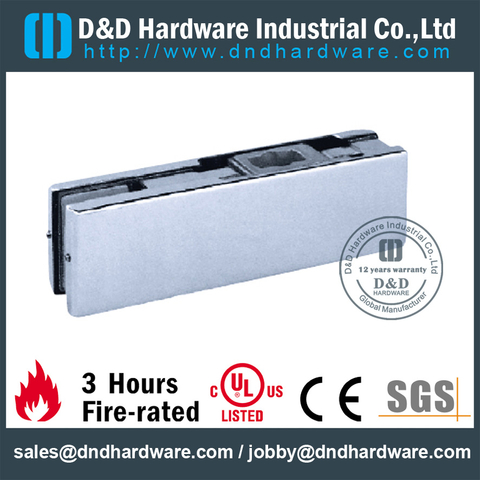 Stainless Steel 304 Bottom Patch Fitting for Entry Frameless Glass Door –DDPT001