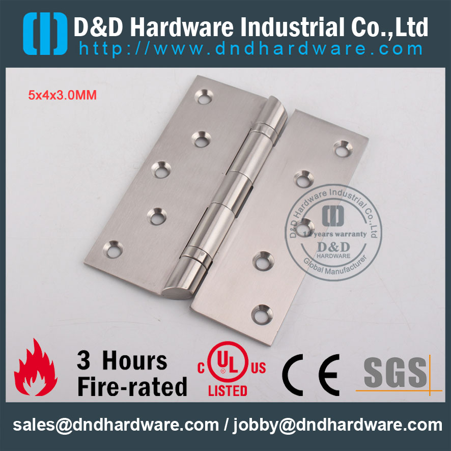 D&D Hardware-Modern Interior SS304 Hospital Hinge DDSS044-B