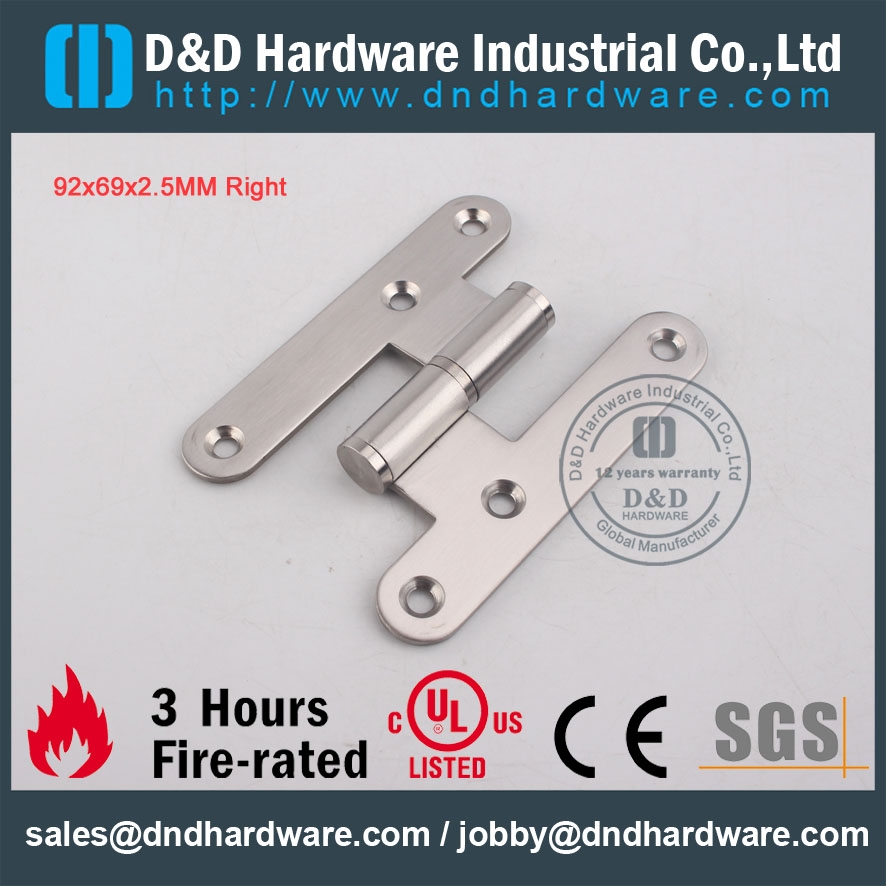 D&D Hardware-Door Accessories Stainless Steel H Hinge DDSS019