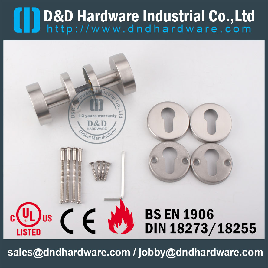 D&D Hardware-Round SS304 Hollow knob handle DDTH029