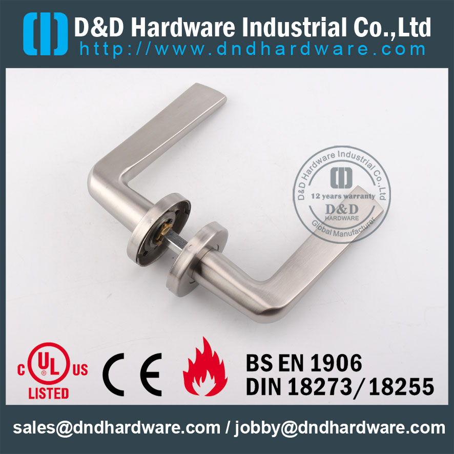 D&D Hardware-Wooden Door SSS Hollow lever handle DDTH034