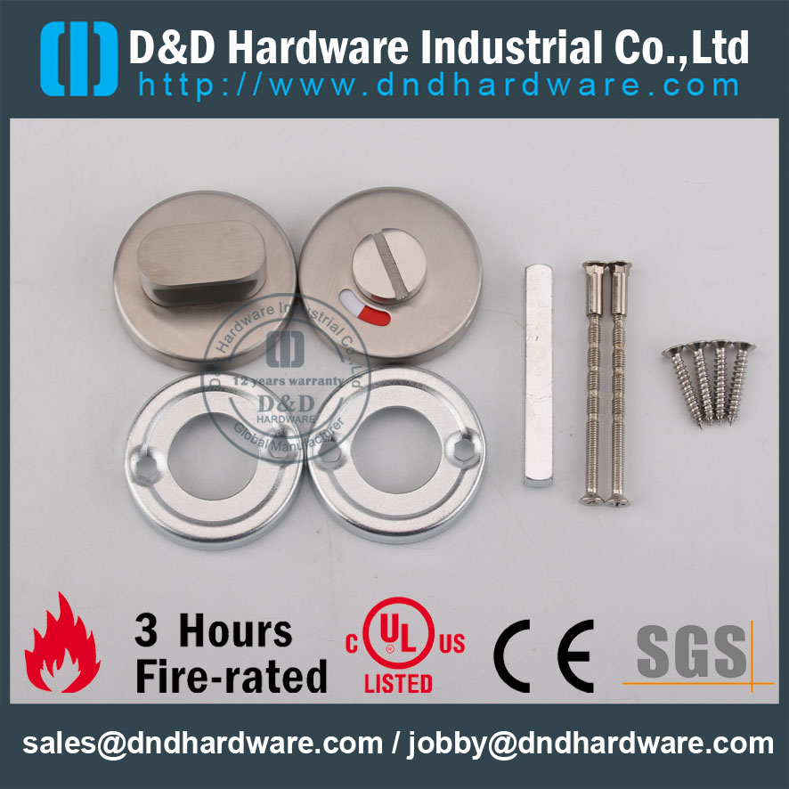 D&D Hardware-Fire Rated Thumb Turn with Indicator DDIK002