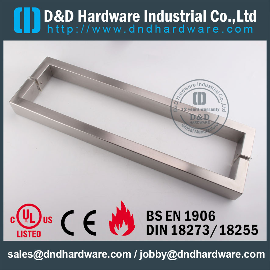 D&D Hardware-EN1906 Fire Frated Pull handle DDPH015