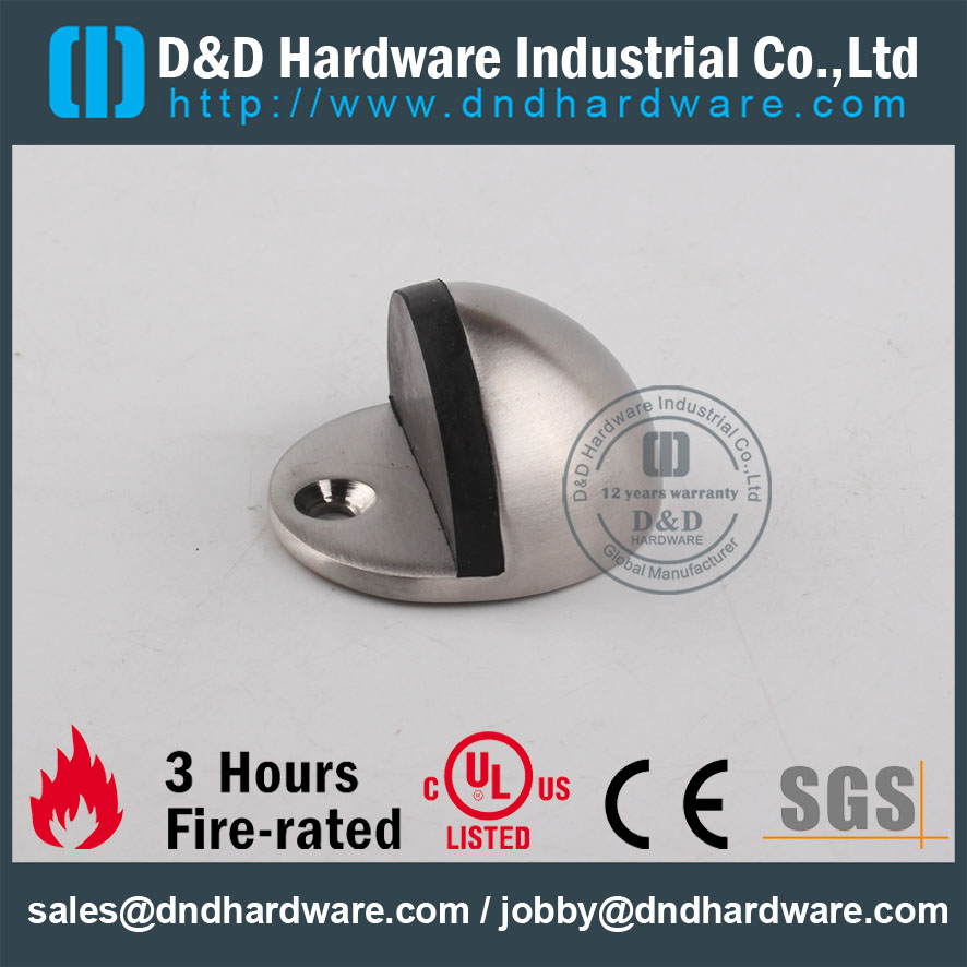 D&D Hardware-Floor mounted type stainless steel door stopper DDDS001