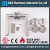 304 Grade Hollow External Lever Door Handle for Front Steel Doors-DDTH022