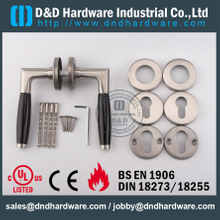 Stainless Steel 316 Interior Designer Solid Lever Handle for Metal Doors-DDSH049