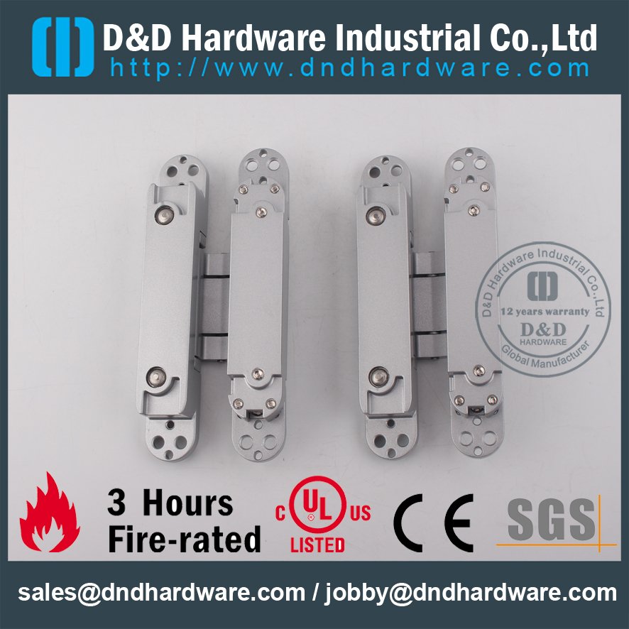 Zinc Alloy 40KG 3-D Adjustable Invisible Hinge -CH008