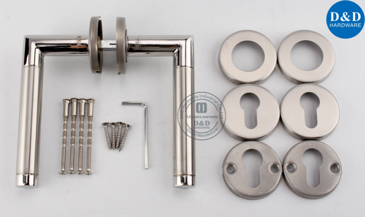 L Shape Tube Designer Lever Handle-D&D Hardware