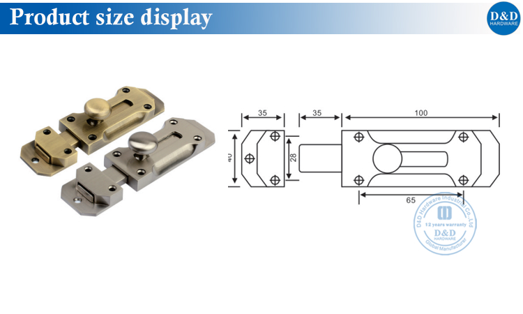 product size display