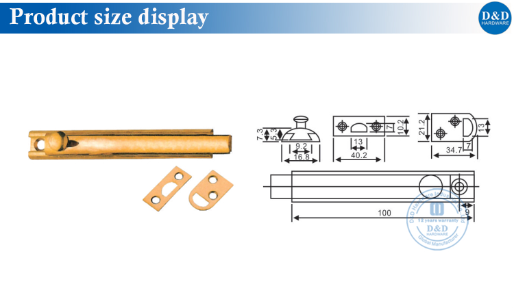 product size display