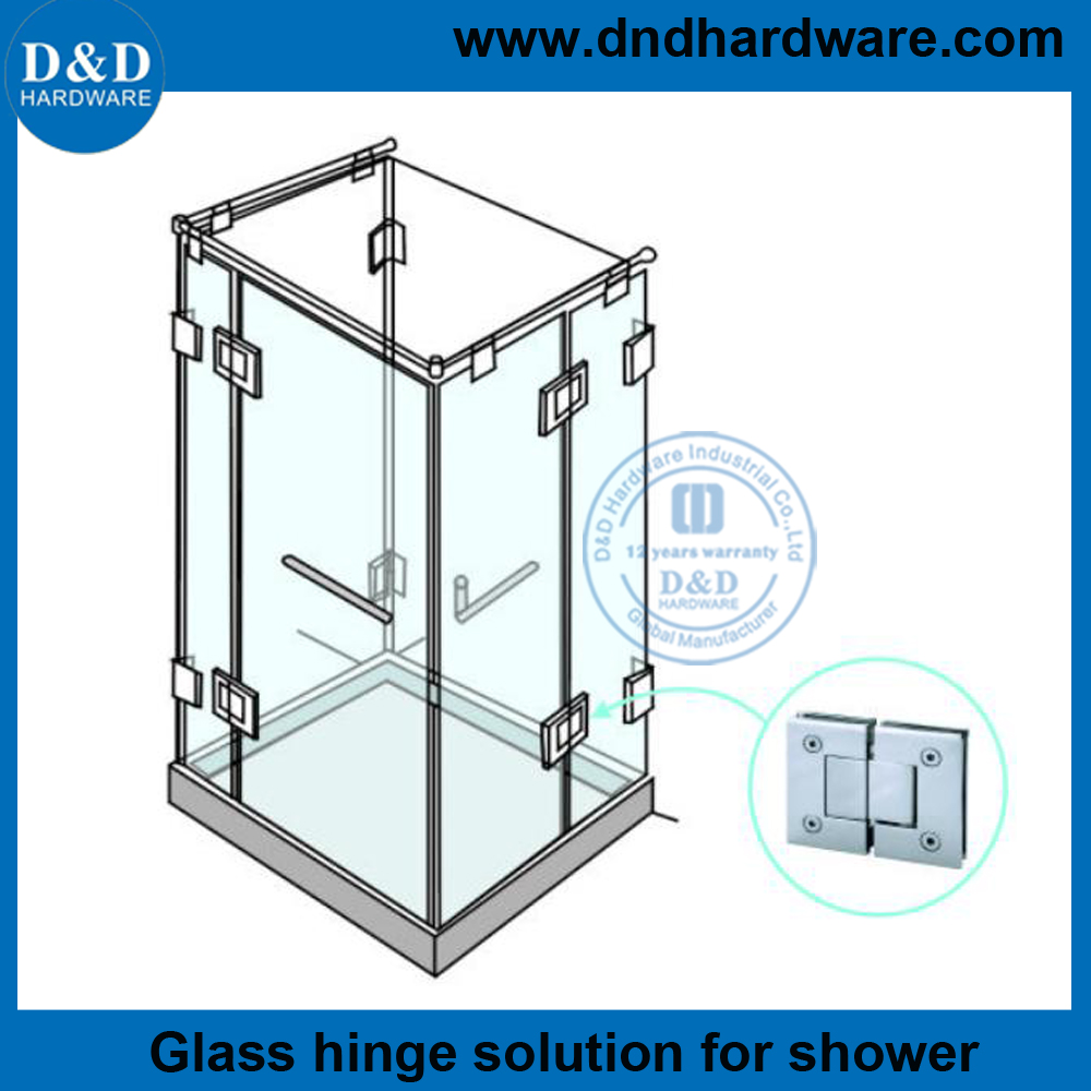 Commercial Glass Door Shower Door Hinges-DDGH004