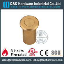 Brass Dust Proof Strike for Outside Steel Doors with Satin Nickle -DDDP003