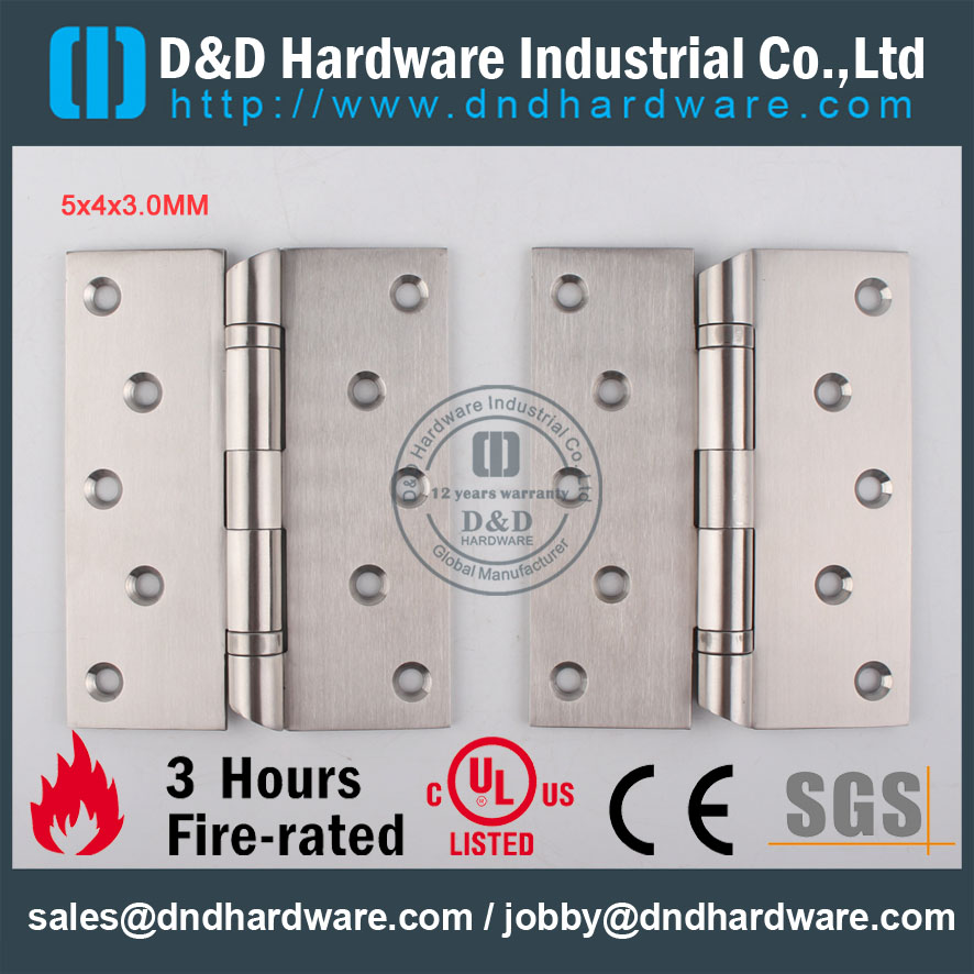 D&D Hardware-Architectural Hardware Stainless Steel Hospital Hinge DDSS044-B