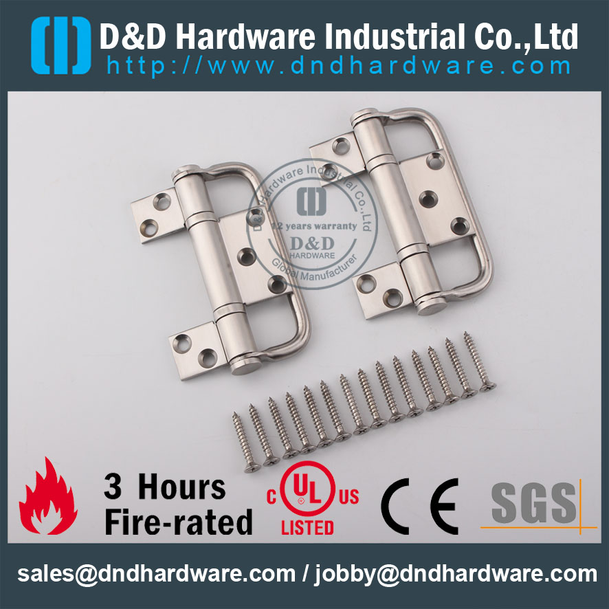 D&D Hardware-Wholesale Grade SS304 Three Leaves Hinge DDSS041