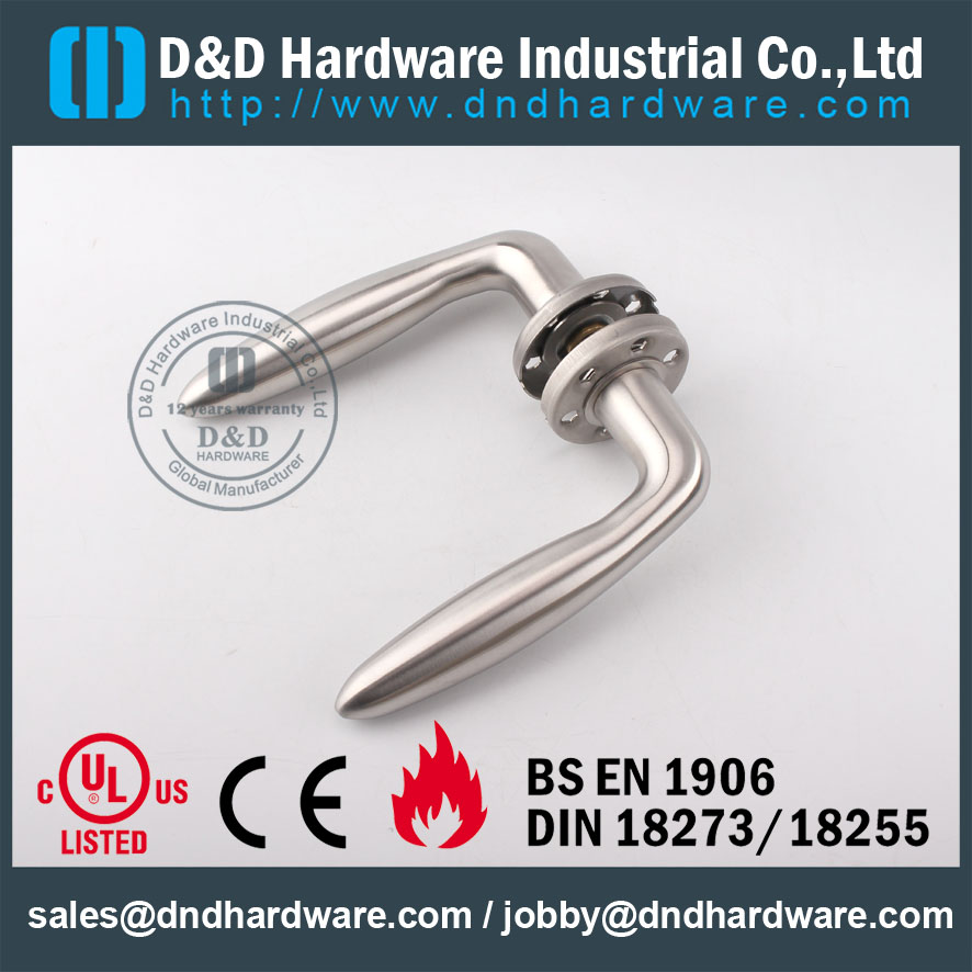 D&D Hardware-CE Fire Rated Door handle DDTH036