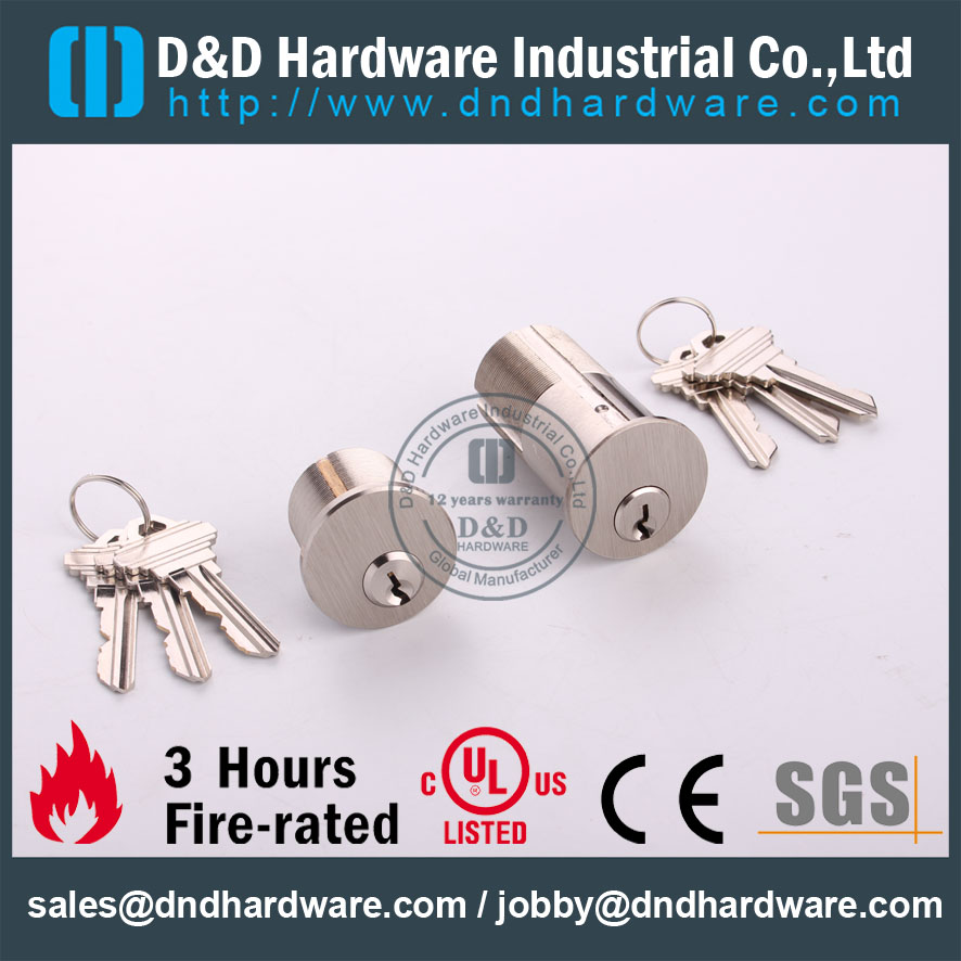 D&D Hardware-Wholesale Door Hardware Brass Lock cylinder DDLC011