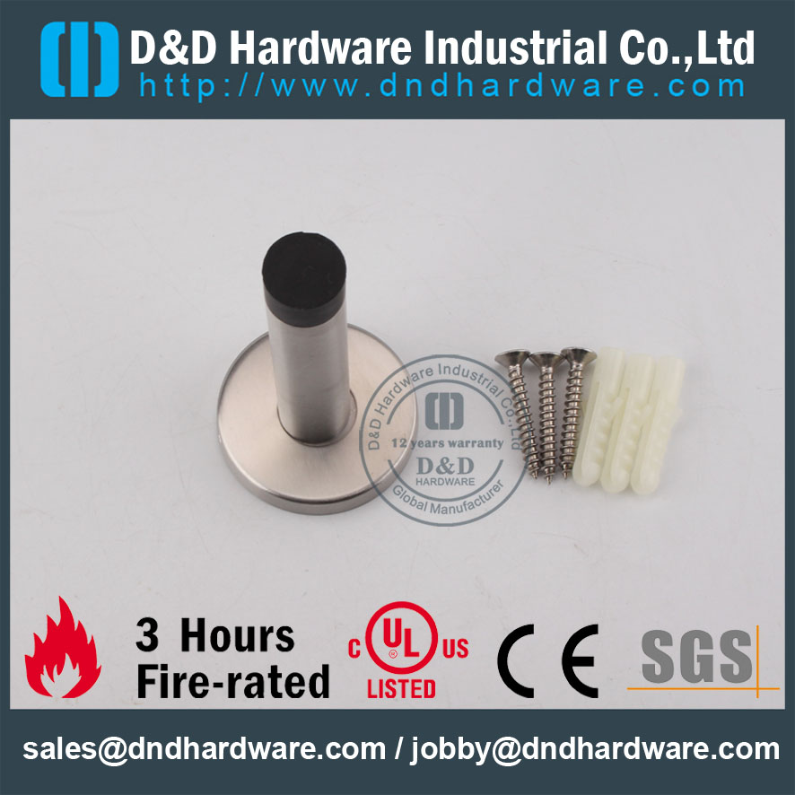 D&D Hardware-CE Fire Rated Grade 304 door stopper DDDS016
