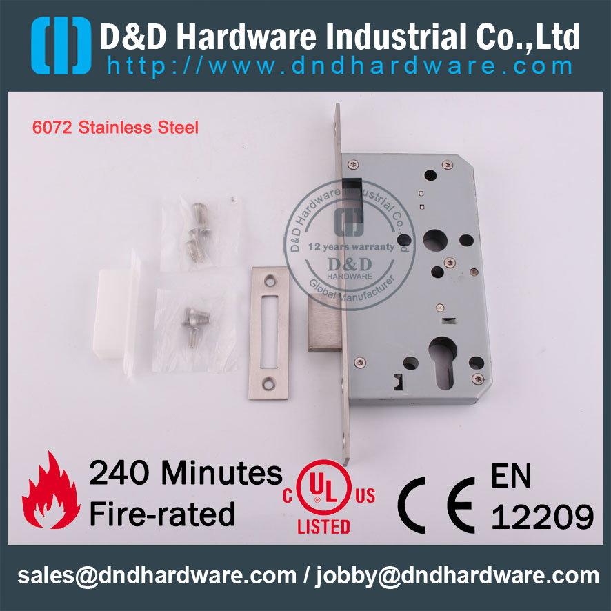 D&D Hardware-Europe Decorative Design SS304 Deadbolt Lock DDML013