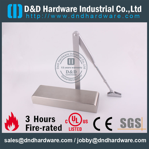Aluminium Alloy Fire Rated Modern Door Closer for Interior Door DDDC-S505 