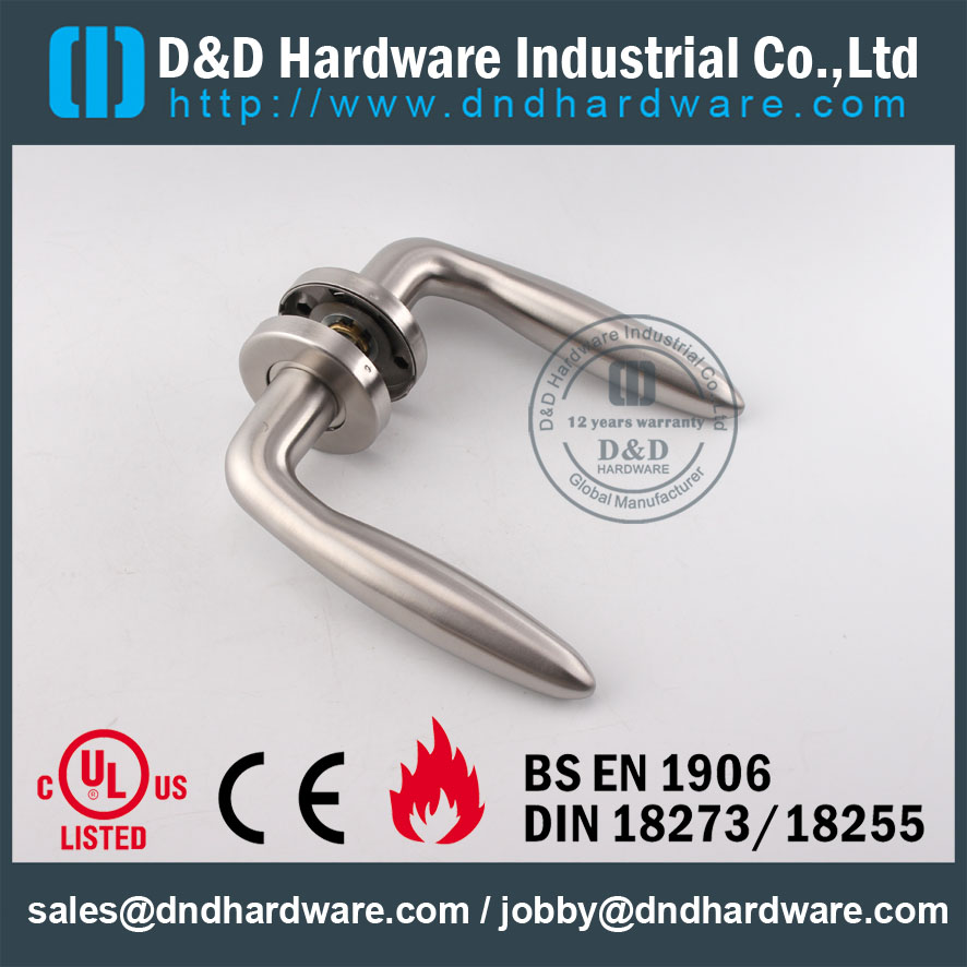 Modern 316 Grade Solid Internal Door Handle for Office Doors -DDSH024