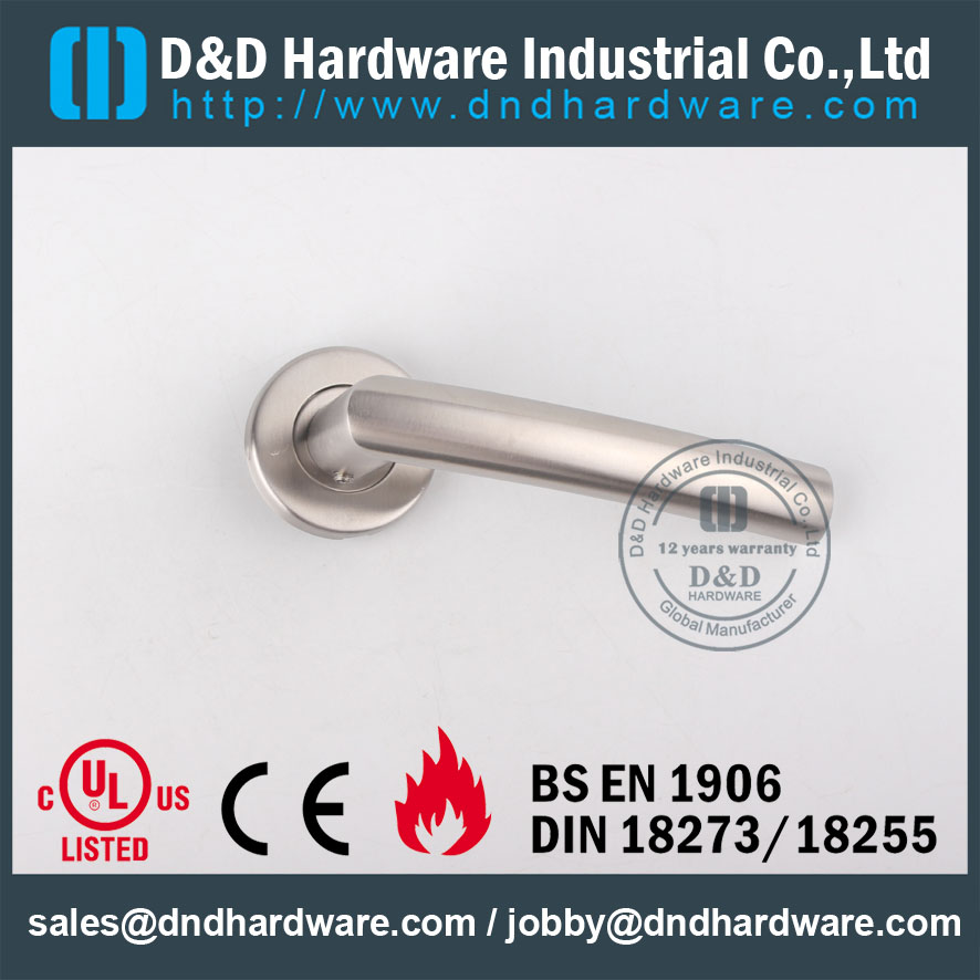 D&D Hardware-Grade 304 Europe market lever handle DDTH025
