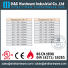 DDBH008-Solid Brass Plain Joint Hinge for Fire-rated Door 