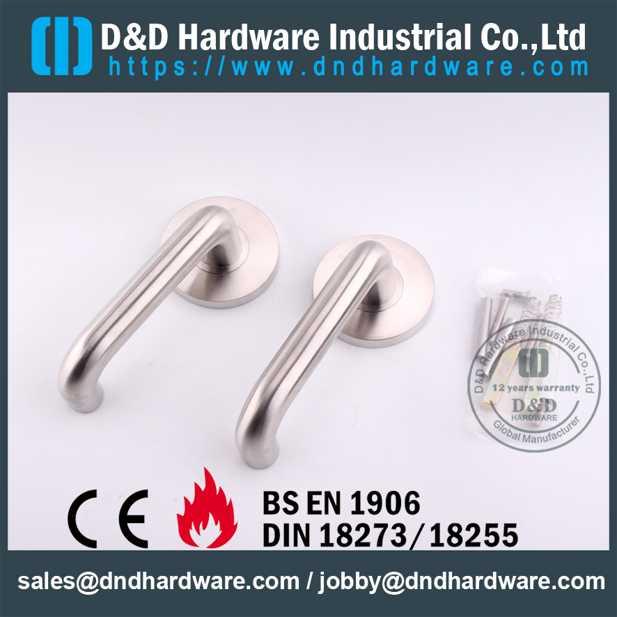 SS304 Double Crank Door Handle-DDAH001