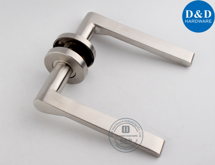 Hollow External Lever Door Handle-D&D Hardware