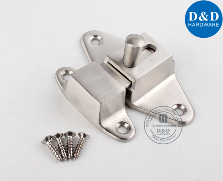 Stainless Steel Surface Casting Security Door Bolt Lock-D&D Hardware