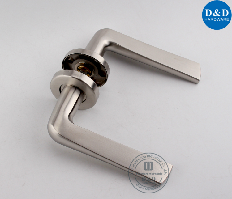 Stainless Steel Modern Lever Handle-D&D Hardware
