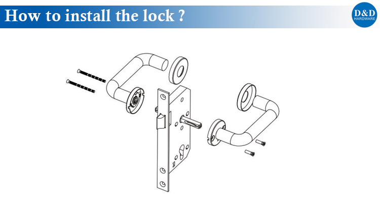 The Installation of Latch Lock from D&D Hardware