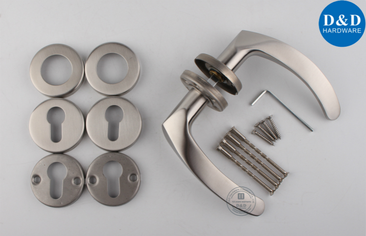 Stainless Steel 304 Entry Solid Lever Handle-D&D Hardware