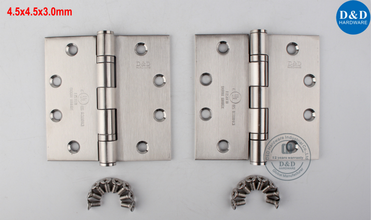 UL Listed Fire Rated Ball Bearing Hinge-D&D Hardware